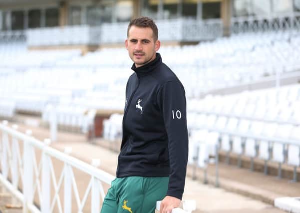 Alex Hales, who will not feature for Notts in their county championship matches. (PHOTO BY: Mark Fear)