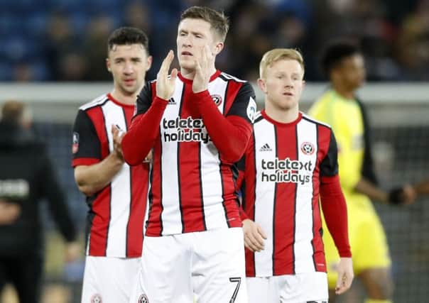 Sheffield United's John Lundstram says his team mates have got real character