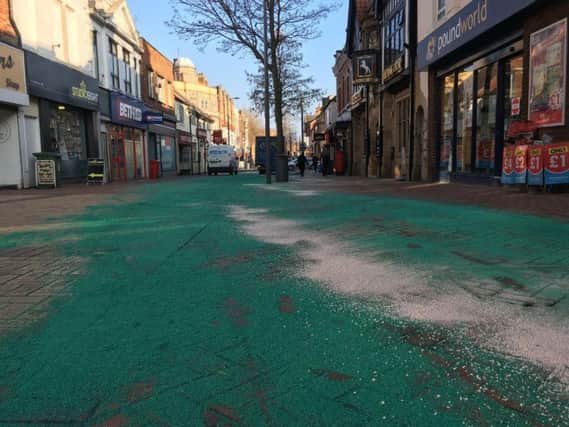 The spill which happened this morning (Thursday, February 22) has been treated byBassetlaw District Council - taken by the council.
