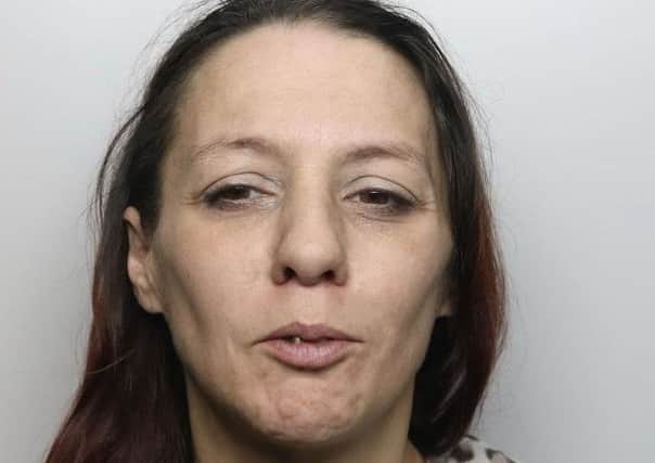 Pictured is Lisa Jayne Morris, 40, of West Lea, Clowne, who has been jailed for 26 weeks for three thefts, and for failing to comply with and for breaching a suspended prison sentence.