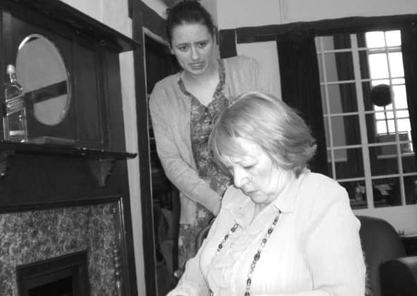 Jennifer Horsfield and Sue McCormick in Denys Edwards Players production of Night Must Fall at Sheffield's Library Theatre from March 28 to 31, 2018.