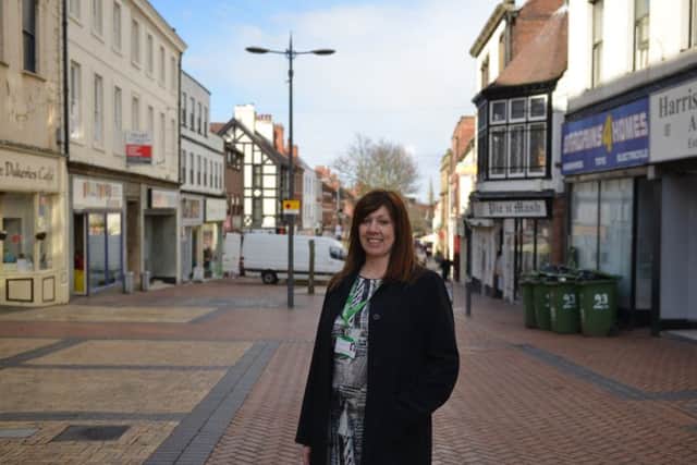 Jane Harrison, newly appointed Townscape Heritage Officer