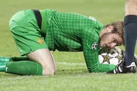 Manchester United goalkeeper David de Gea who is set to stay at the club on a new five-year deal worth Â£350,000 a week, according to today's rumour mill..