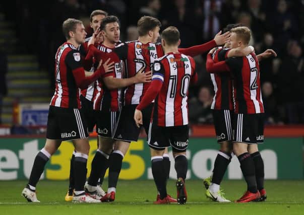 Sheffield United will be positive between now and the end of the season: Simon Bellis/Sportimage