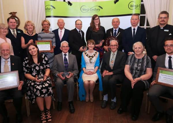 West Lindsey Community Awards - 23rd April 2018. All the winners from the night.