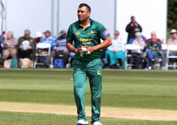 Fans' favourite Samit Patel, who is to stay at Trent Bridge until the end of the 2020 season. (PHOTO BY: Eric Gregory)