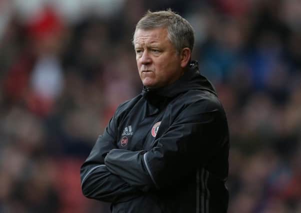 Chris Wilder has called for harmony behind the scenes at Bramall Lane