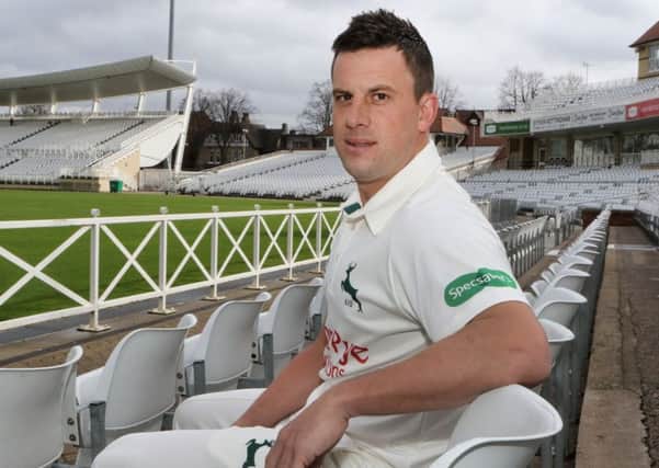 Steven Mullaney, who has made a positive start to his spell as Nottinghamshire captain. (PHOTO BY: Jason Chadwick)
