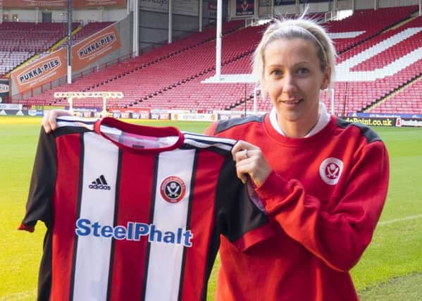 Carla Ward of Sheffield United Ladies