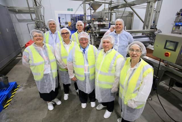 The Chair of Nottinghamshire County Council Councillor Sue Saddington visited the Worksop base of Cerealto, which is a global private label food manufacturer that supplies products to large retailers, distributors and branded food companies.
The tour has been arranged as a thankyou for the help and support given to Cerealto by Nottinghamshire County Council, Bassetlaw District Council, Invest in Nottingham, and the Local Enterprise Partnership to help it identify a suitable UK base two years ago.