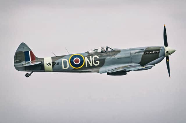 The Spitfire - similar to this craft - will have the message 'THANK U NHS' painted under its wings (Photo: Shutterstock)