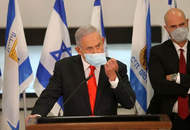 Prime Minister Benjamin Netanyahu announced a second national lockdown on Sunday night (Getty Images)
